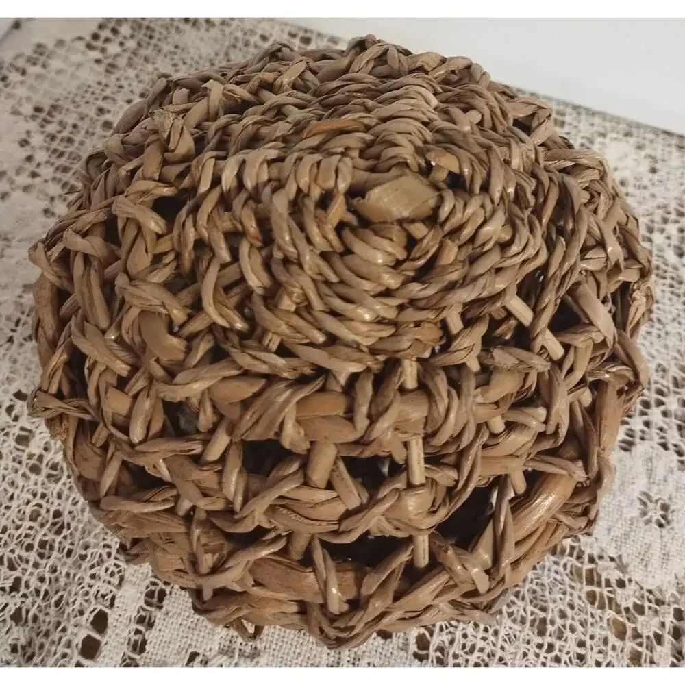 Natural Woven Decorative Ball/Orb - Vase Filler/Shelf Sitter